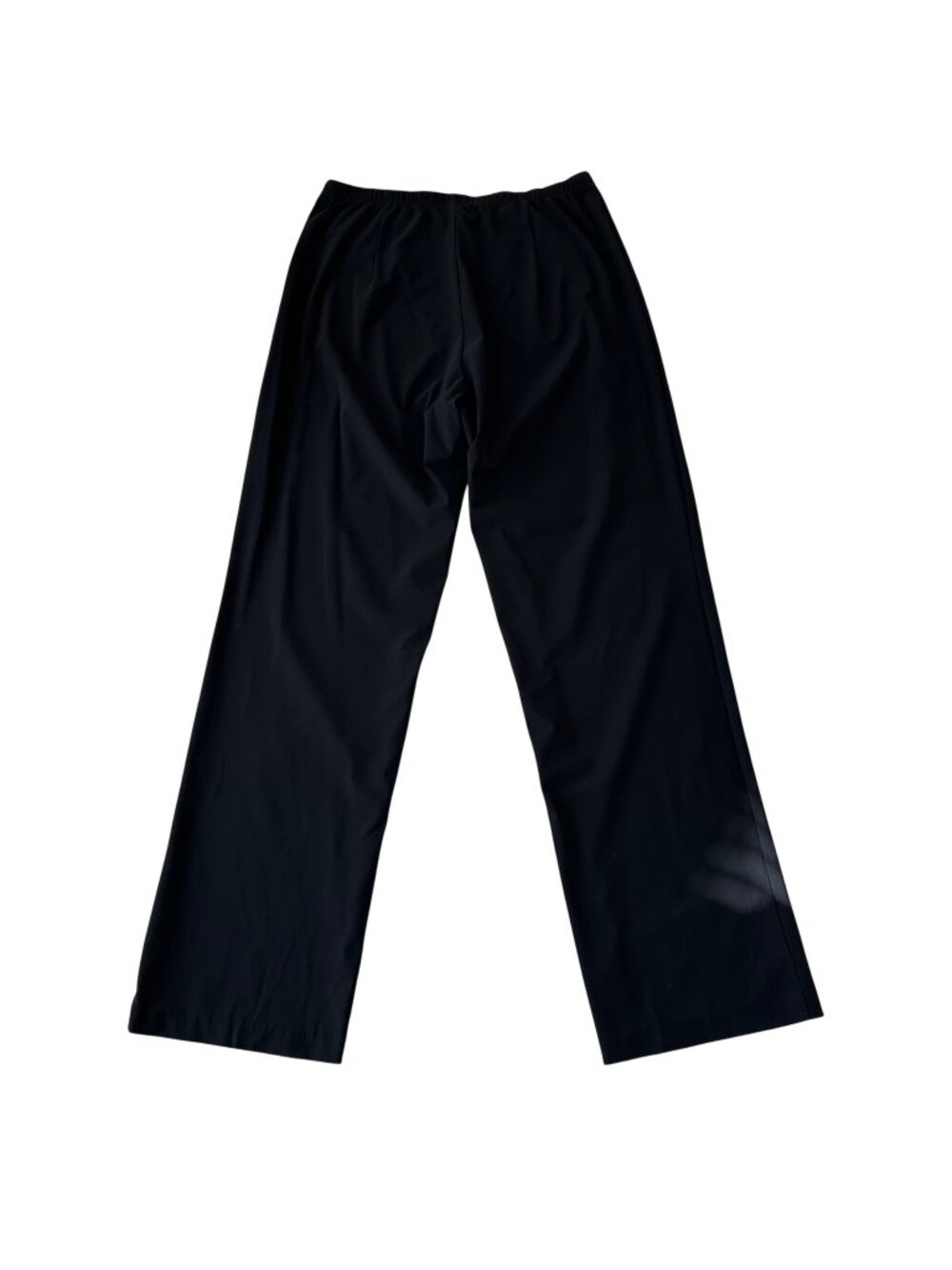 Porto San Francisco Pants Womens Size L(3) Black Stretch Straight Leg Minimalist